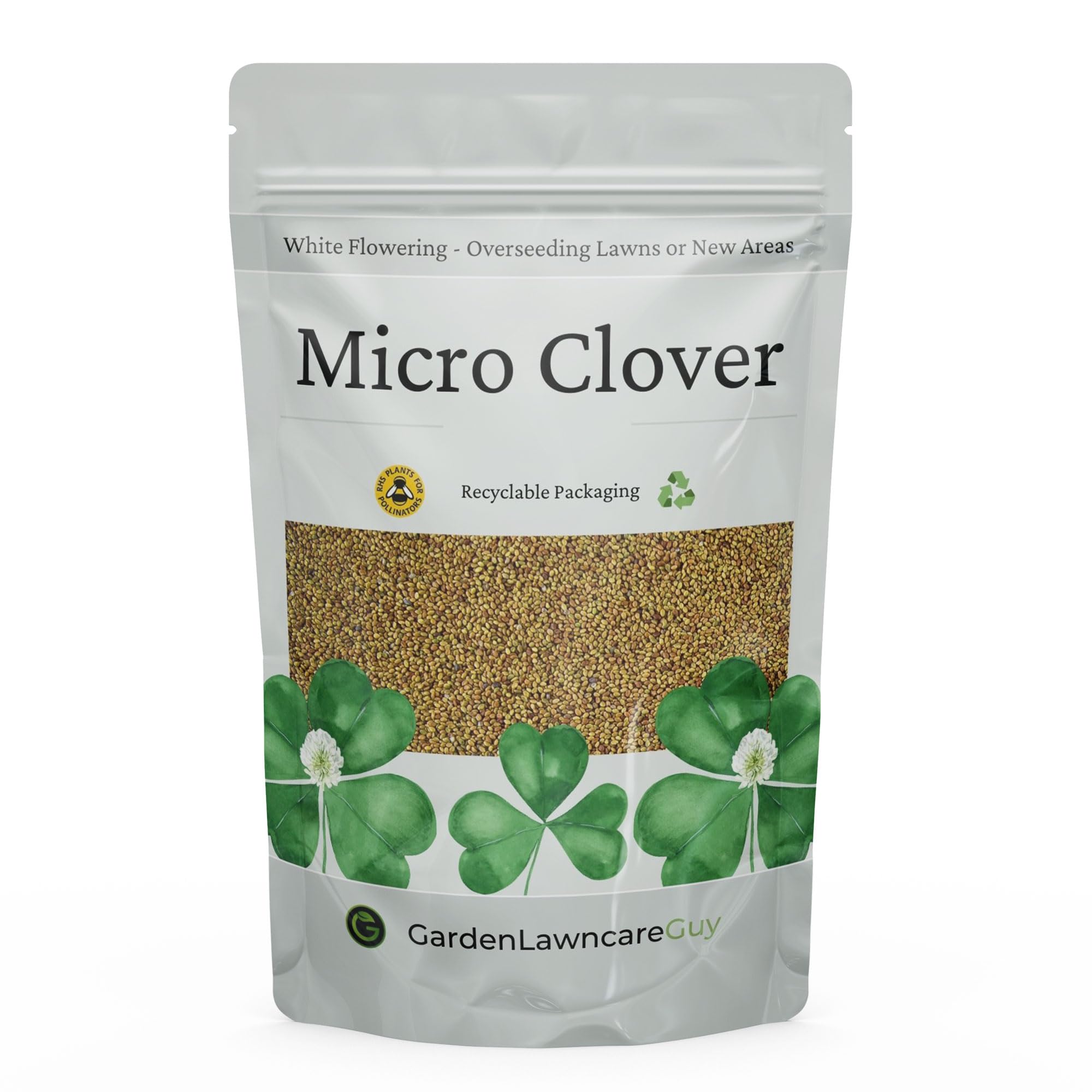 Micro Clover Seed - 100% Small Leaf White Clover - 1kg