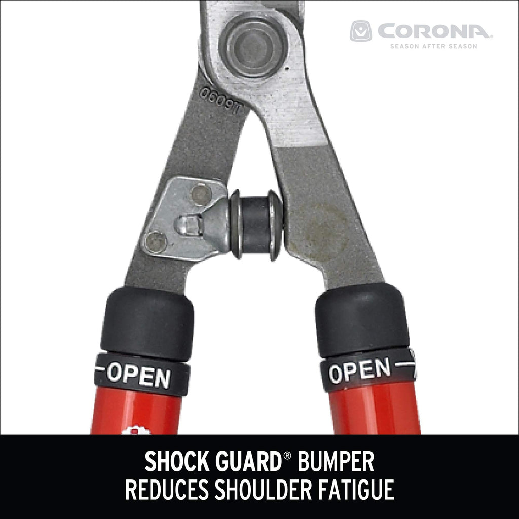 Corona Hedge Shear – 10" Carbon Steel Blade with Extendable Handles