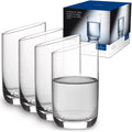 Villeroy & Boch NewMoon Tumbler Set | 4-Piece Crystal Glass Water Glasses