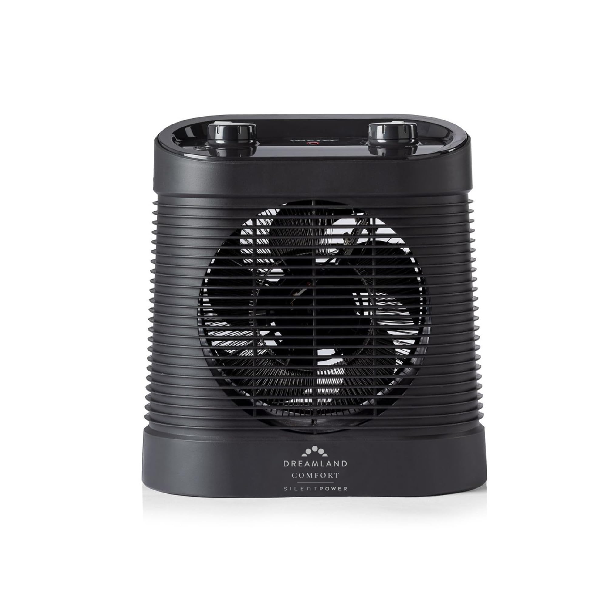 Dreamland Silent Power Portable Fan Heater with ECO Mode & Thermostat