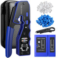Proster RJ45 Crimp Tool Kit | 3-in-1 Ethernet Crimper with Tester