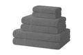 Degrees Home 6-Piece Cotton Bath Towel Set | 480 GSM | Slate Grey