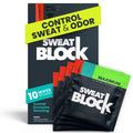SweatBlock Clinical Strength Antiperspirant Wipes for Hyperhidrosis, 10ct