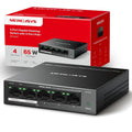 MERCUSYS MS105GP 5-Port Gigabit PoE+ Network Switch | 65W Metal Case