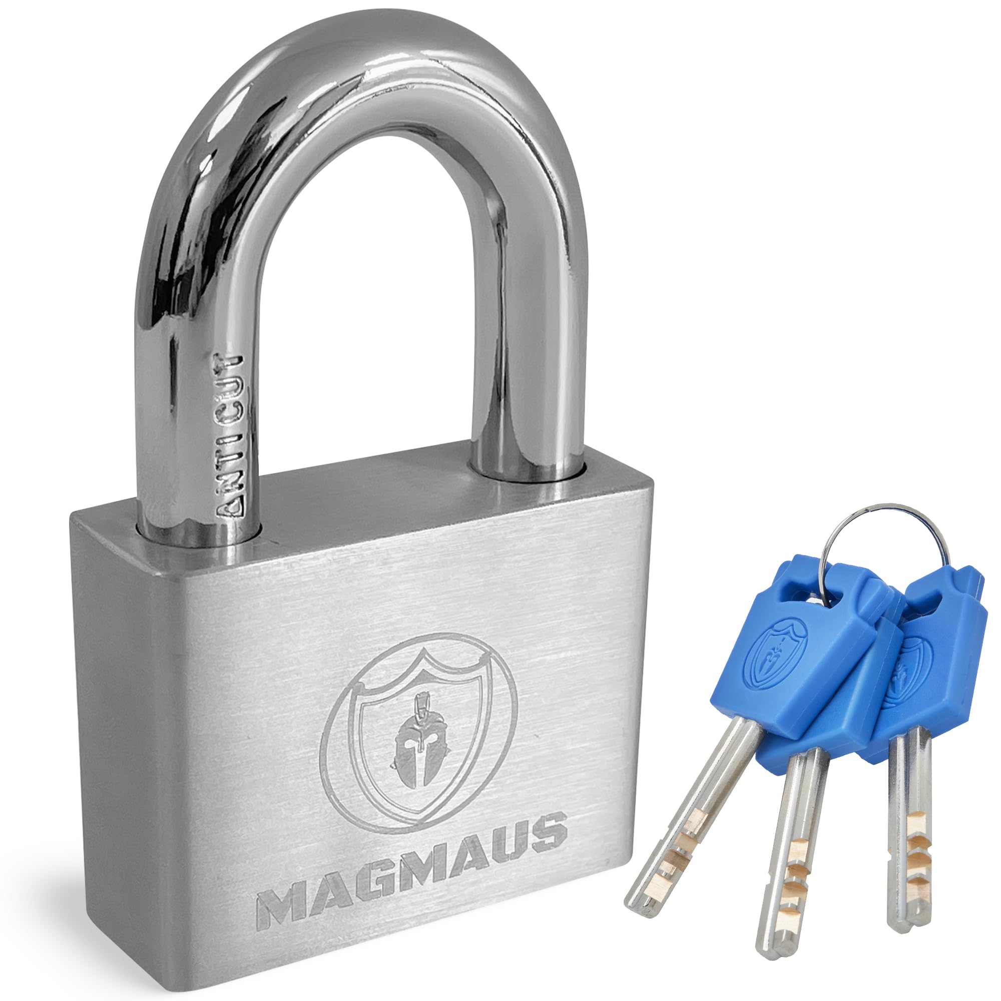 Magmaus PDL50 Heavy Duty Waterproof Outdoor Padlock | Stainless Steel