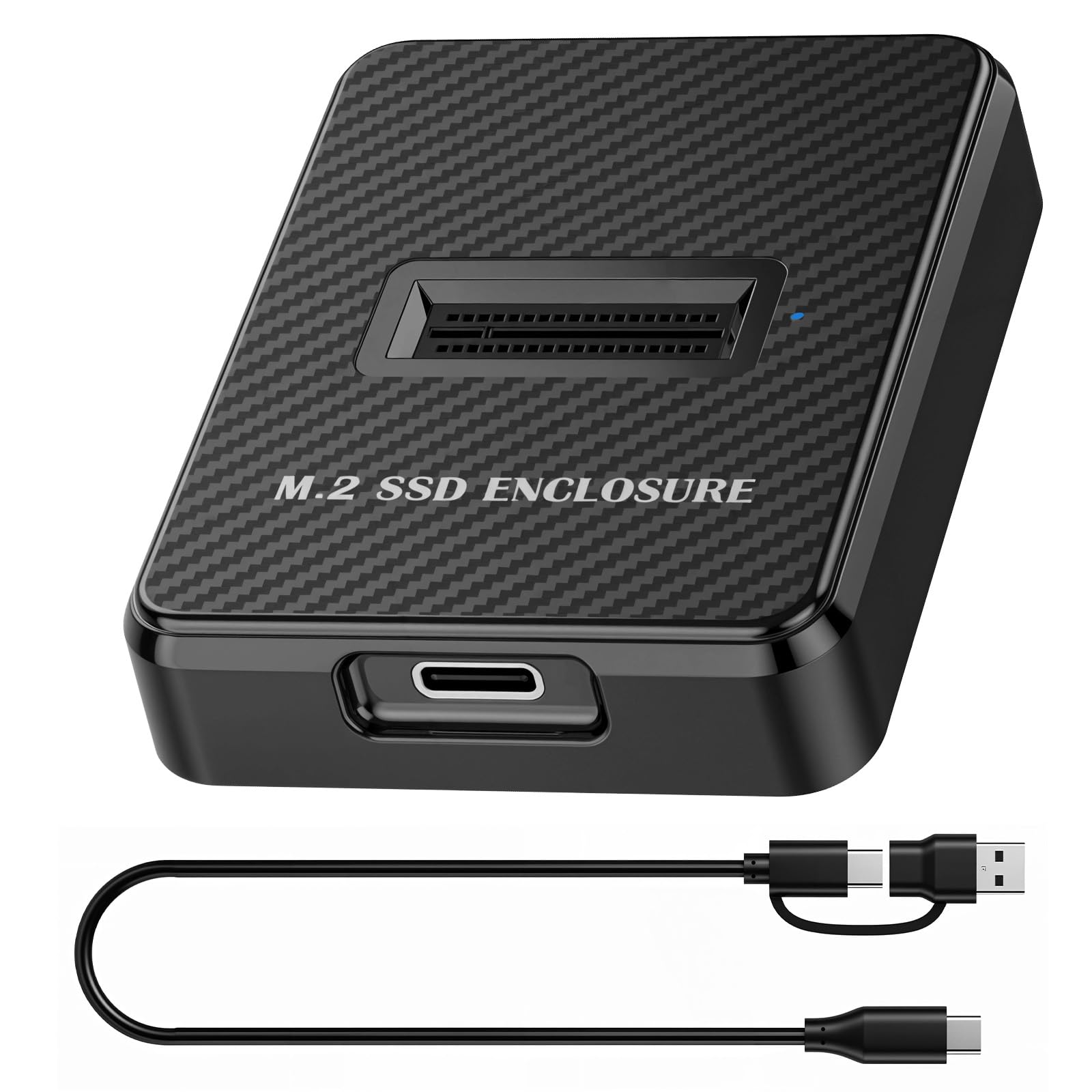 Jolof Store Dual-Protocol M.2 NVMe & SATA to USB C Docking Station | 10Gbps