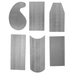 ASNOMY 6-Piece Cabinet Scraper Set - Manganese Steel Woodworking Tools
