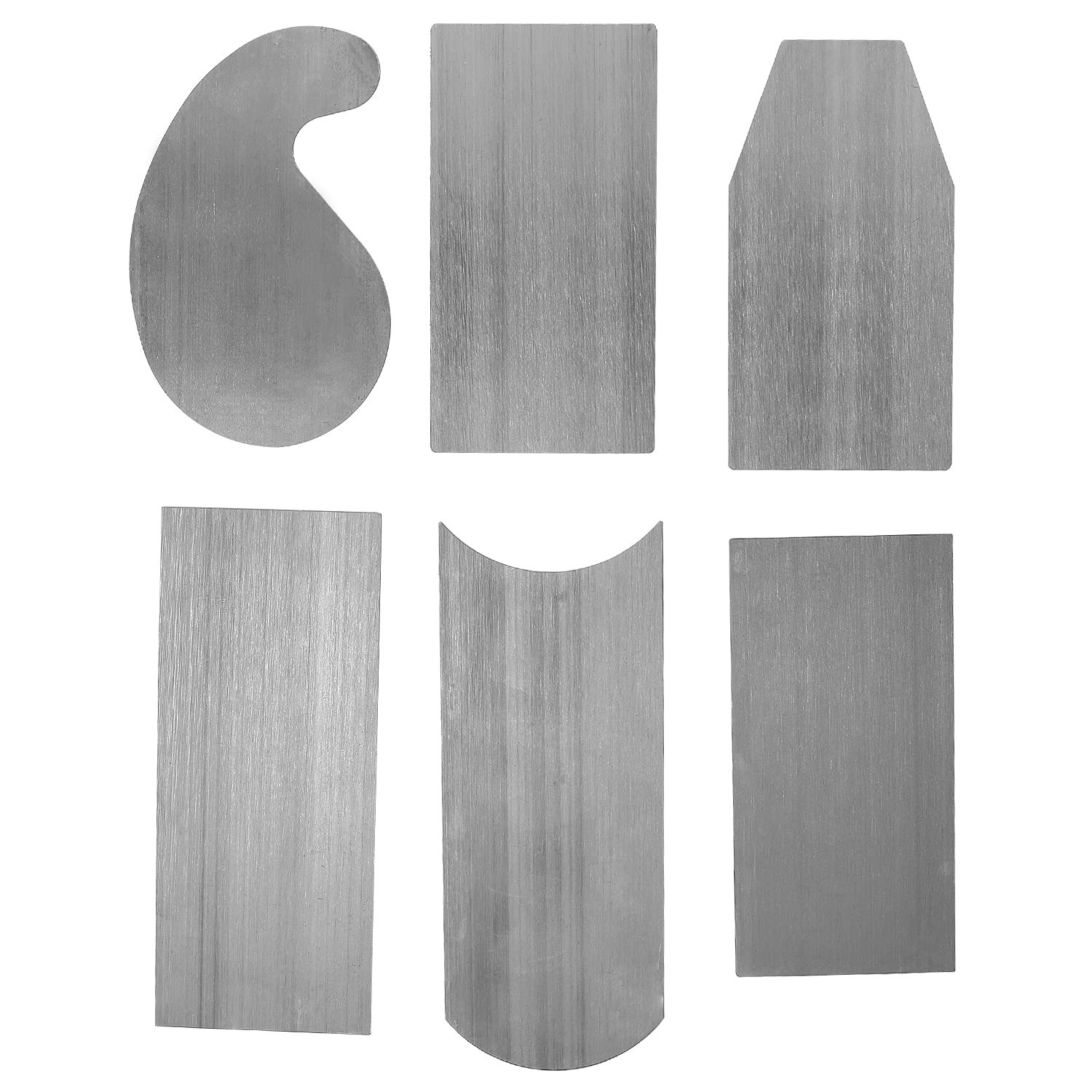 ASNOMY 6-Piece Cabinet Scraper Set - Manganese Steel Woodworking Tools