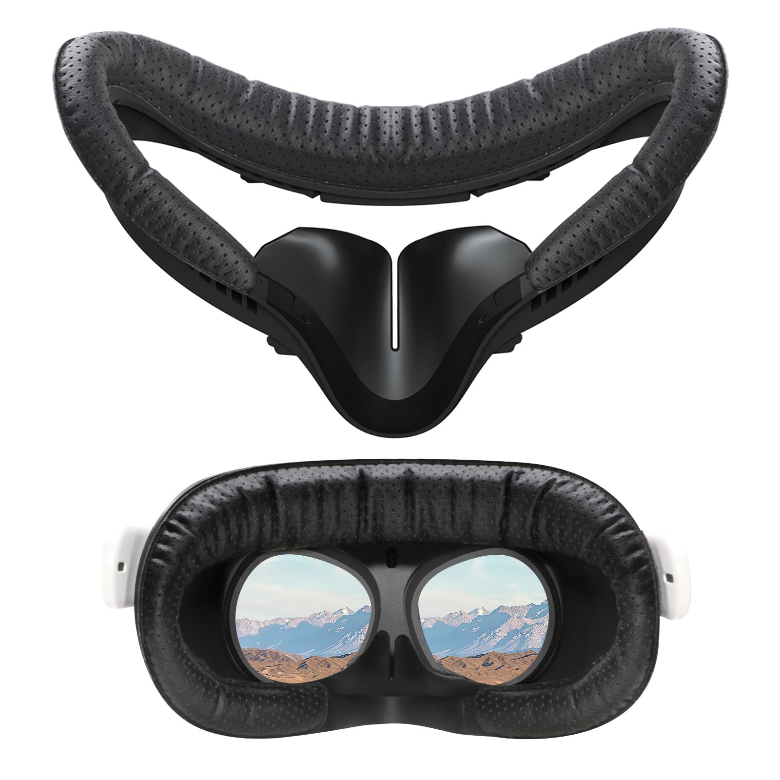 VR Face Pad for Meta Quest 2 – Breathable Leather Face Cover