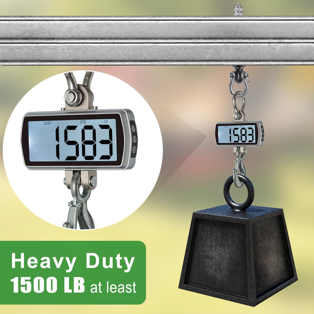 Dolibest 6-Pack Heavy Duty Swing Hangers | 304 Stainless Steel Swivel Hooks
