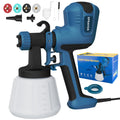700W HVLP Paint Sprayer – 1200ml Tank with 4 Nozzles