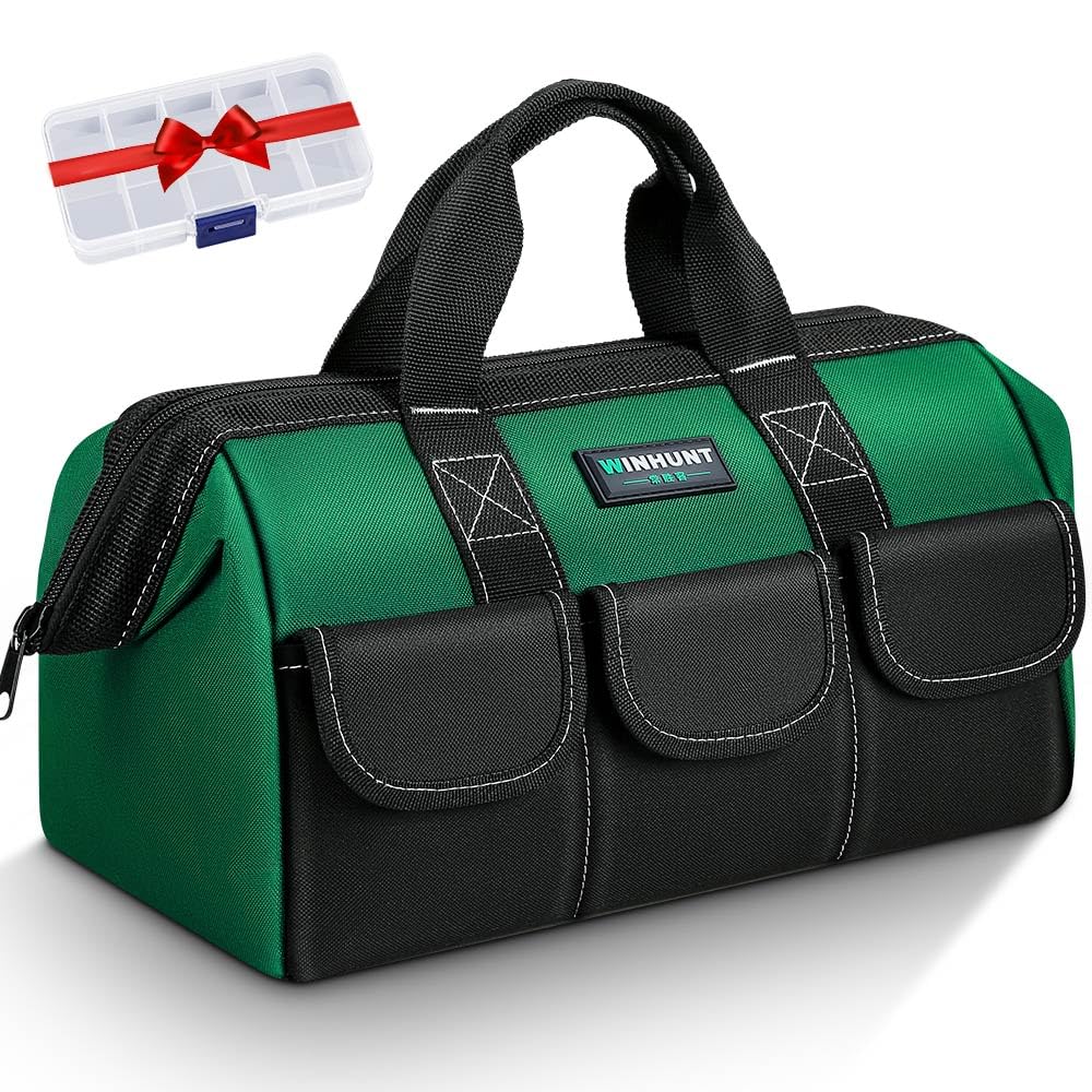 WINHUNT 15-Inch Tool Bag – Durable 1680D Nylon Organizer for Craftsmen