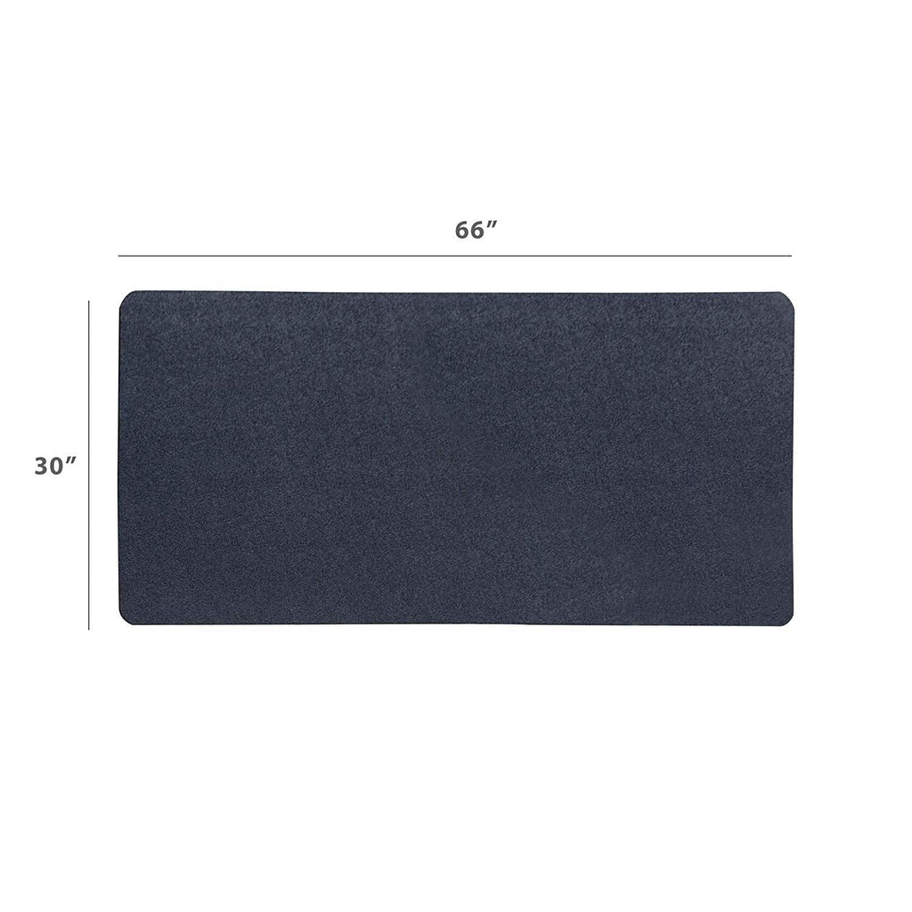 MotionTex Exercise Equipment Mat | Non-Slip PVC Floor Protector, 30" x 66"