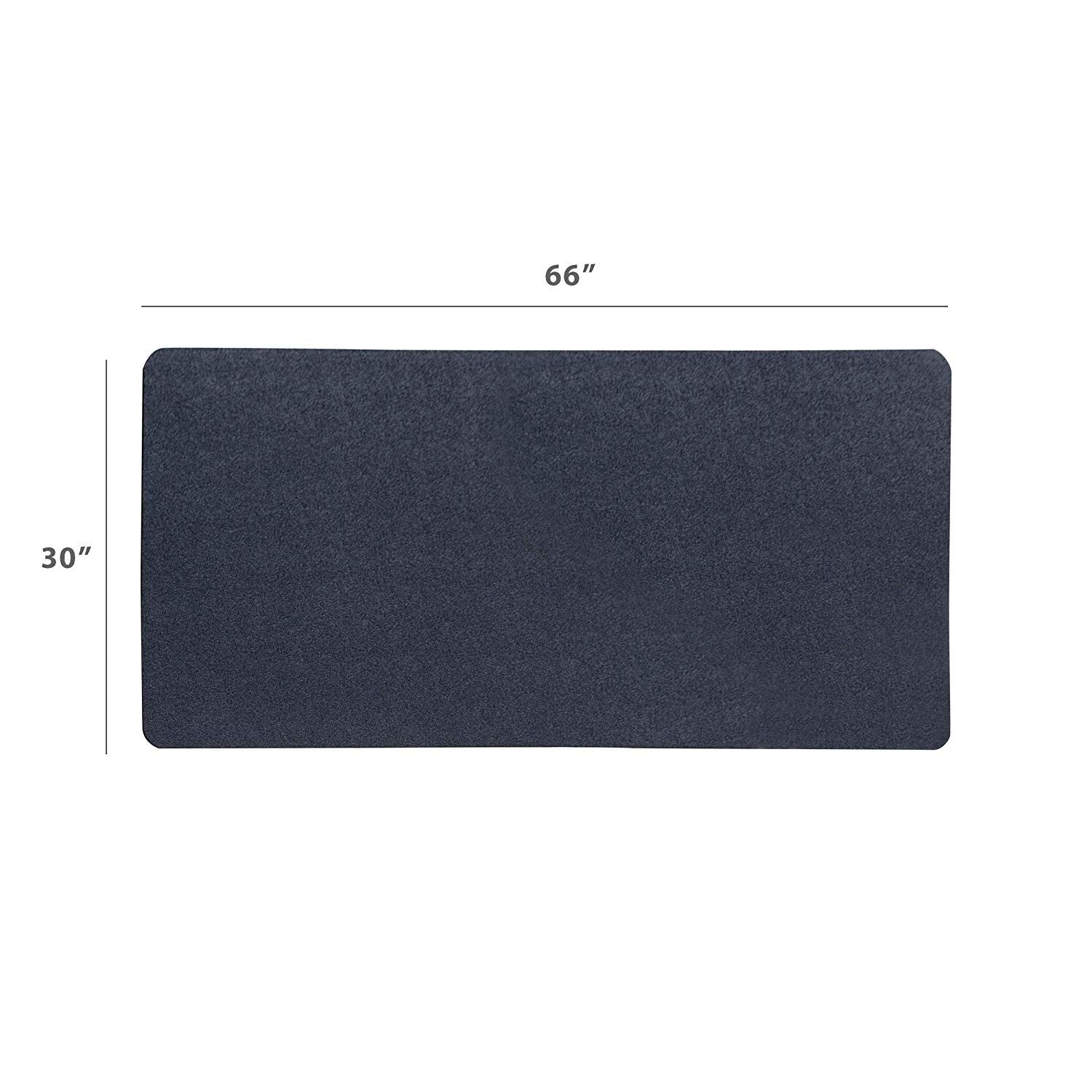 MotionTex Exercise Equipment Mat | Non-Slip PVC Floor Protector, 30" x 66"