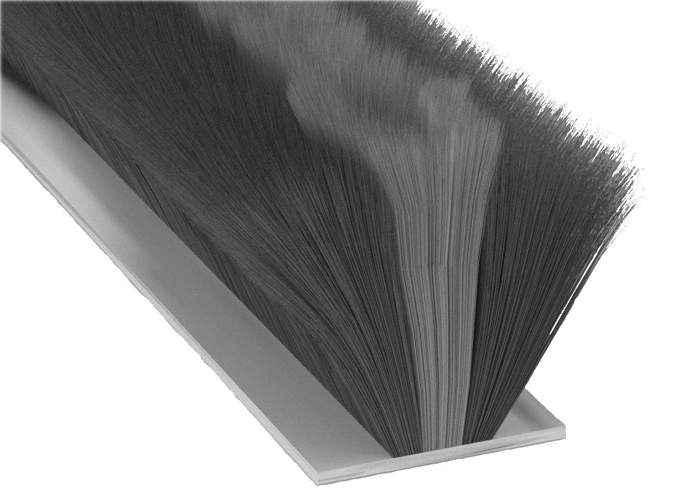 Stormguard Garage Door Brush Pile Draught Seal - Black Self-Adhesive 7m