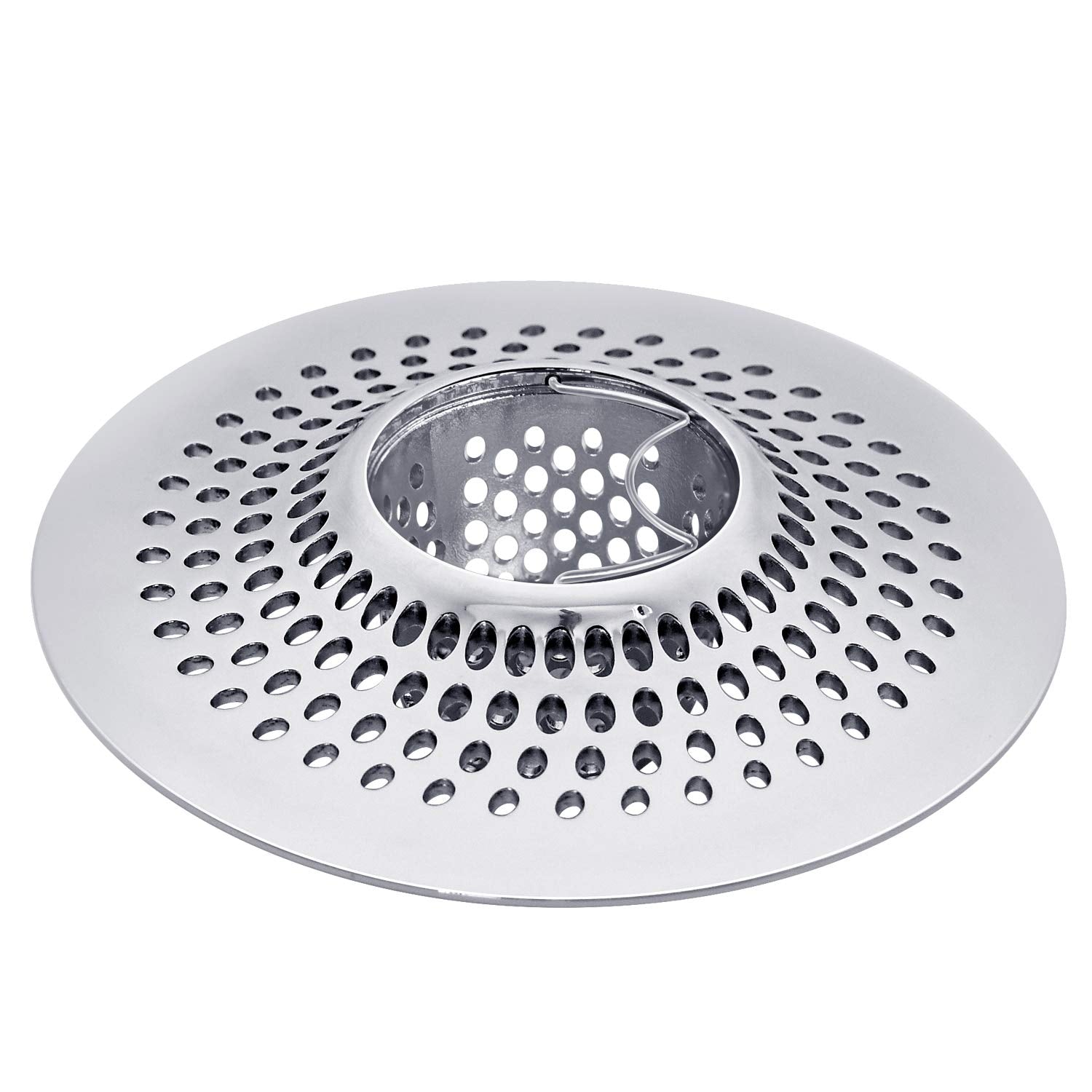 LEKEYE Drain Hair Catcher – Stainless Steel Bathtub Shower Protector