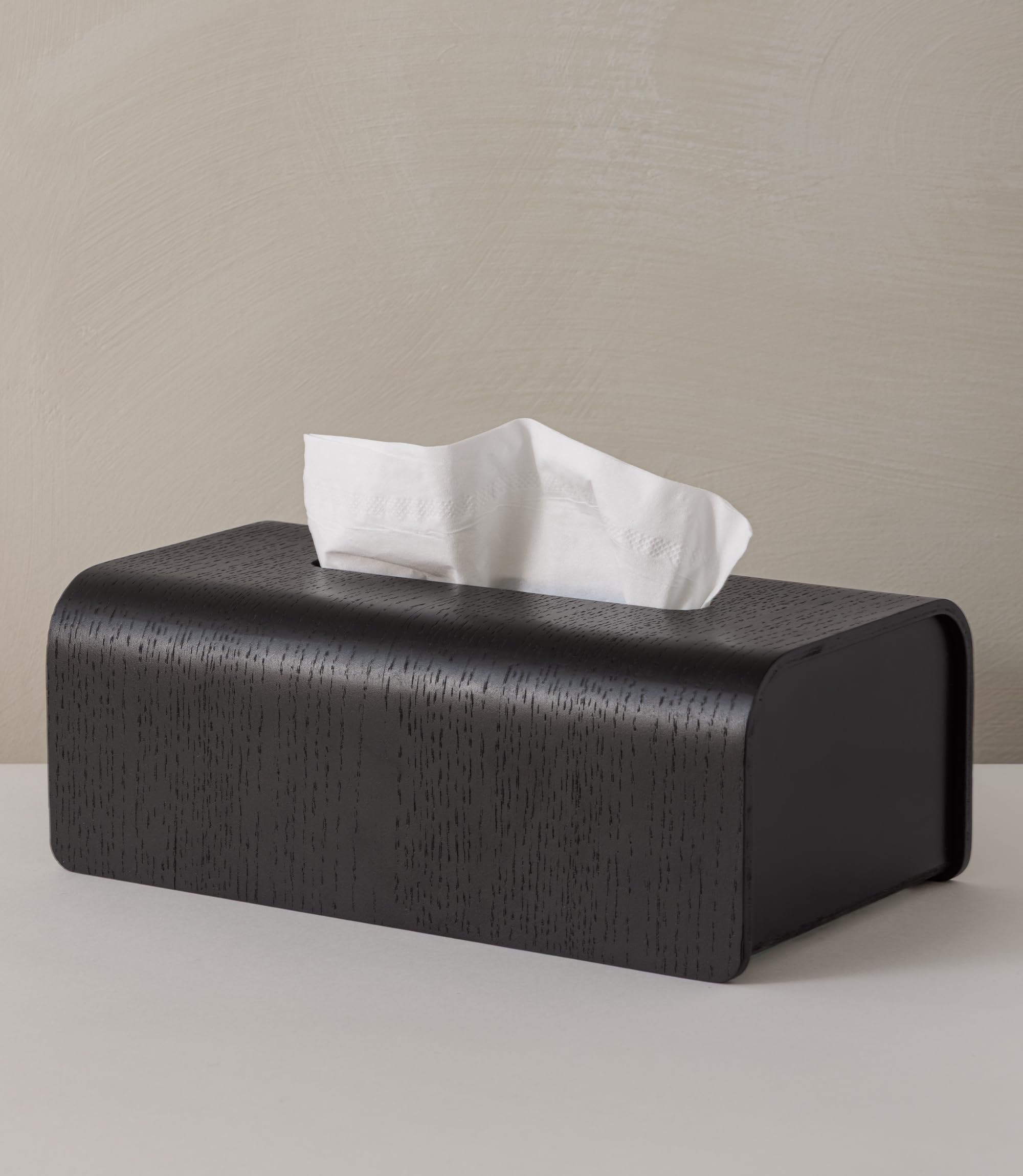 Kazai Toke Oak Wood Tissue Box Holder | FSC Certified Scandinavian Cover