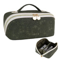 Large Travel Makeup Bag – Waterproof PU Leather Toiletry Case