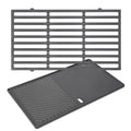 GFTIME Cast Iron Grill Grate & Griddle for Weber Spirit 200 Series