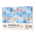 Stationery Island A3 Watercolour Paper Pad – 300gsm Cold Pressed 20 Sheets