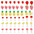 FRCOLOR Silicone Toe Separators - 24Pcs Reusable Pedicure Dividers