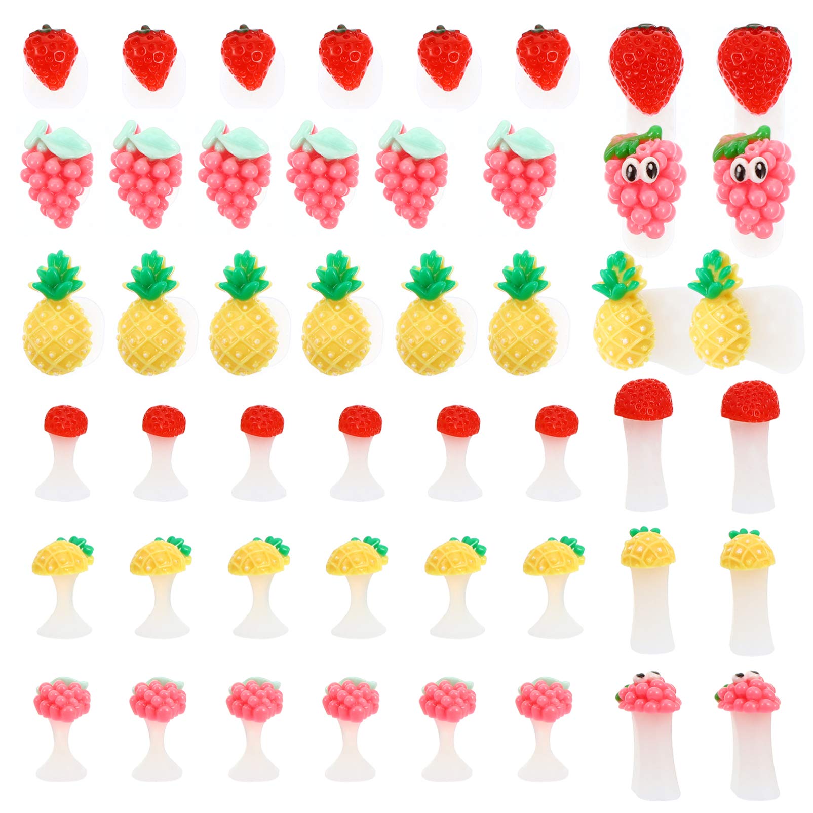 FRCOLOR Silicone Toe Separators - 24Pcs Reusable Pedicure Dividers