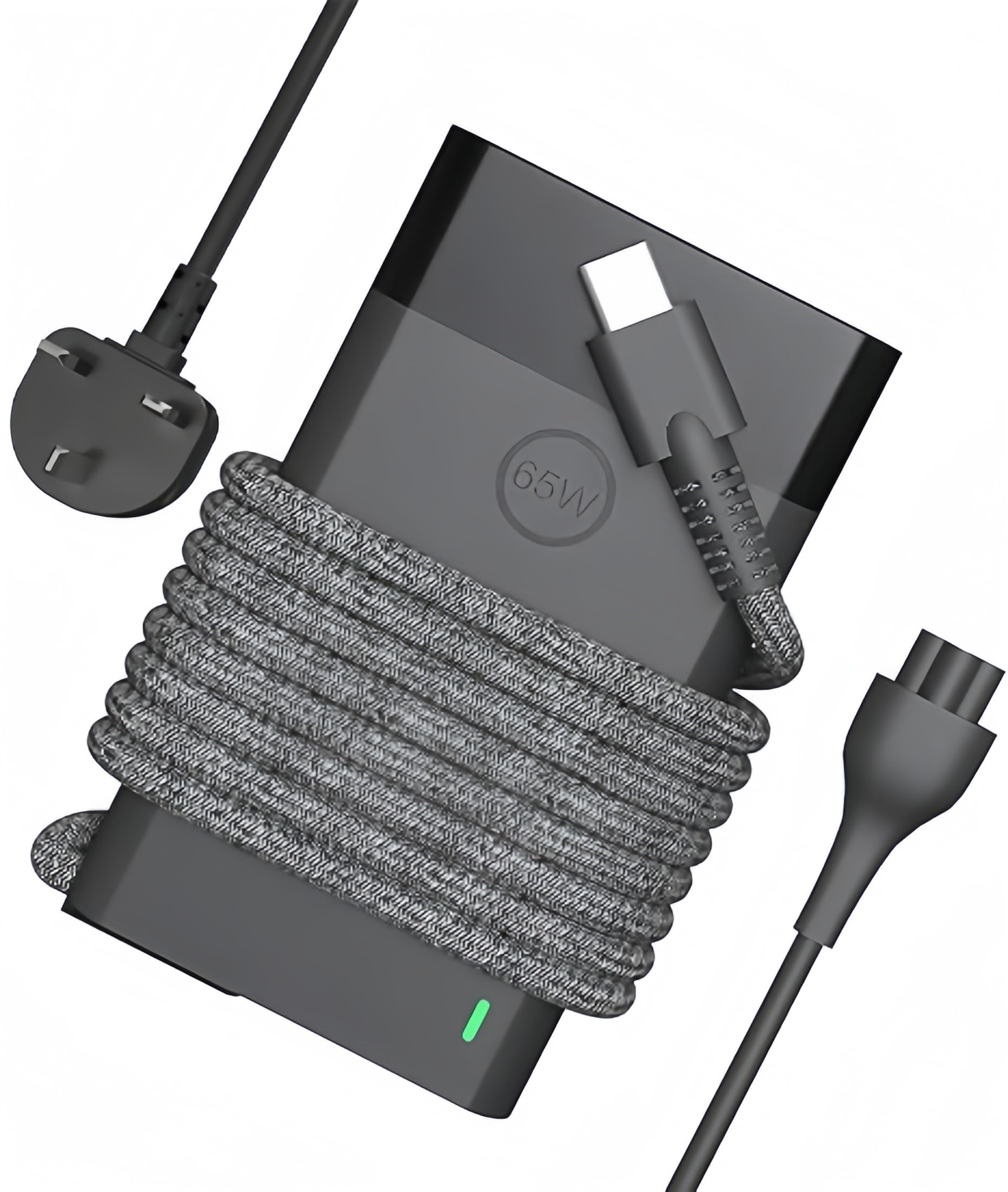 Byprlvps 65W USB C Universal Laptop Charger for HP, Lenovo, Acer & Asus