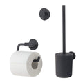 Tiger Urban 3-Piece Bathroom Set – Toilet Brush, Roll Holder & Hook – Black