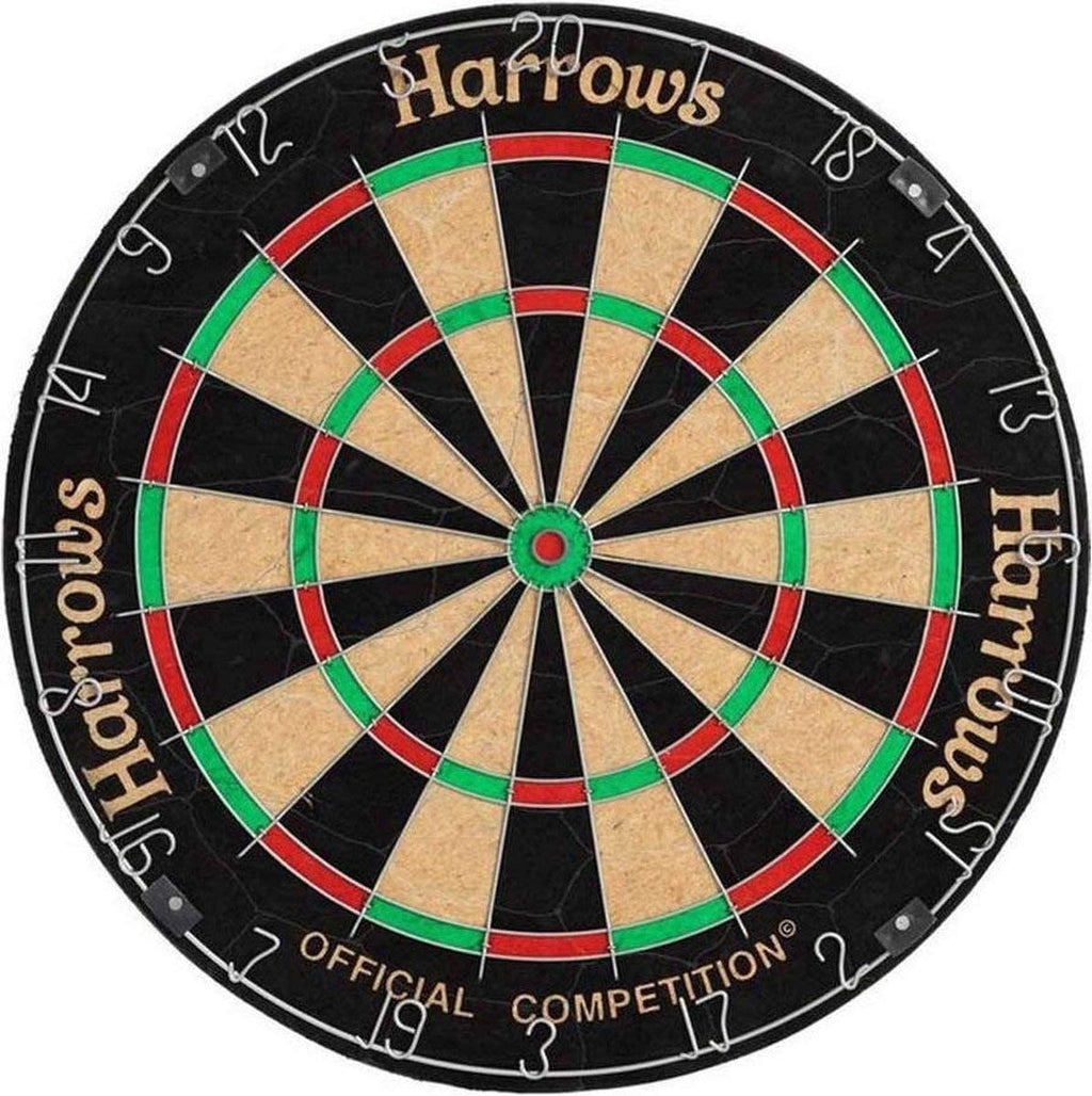 Harrows Official Competition Bristle Dartboard – Professional 45cm Sisal