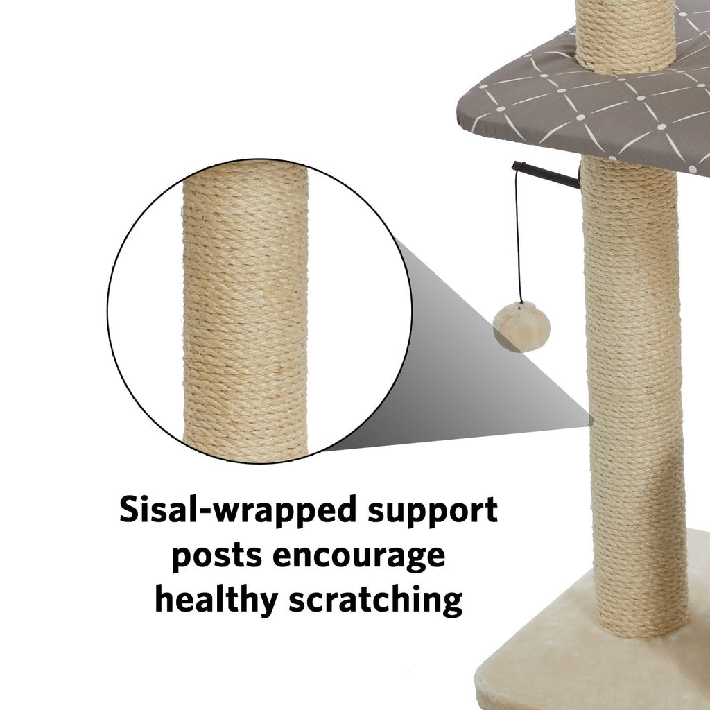 MidWest Homes 5-Tier Cat Tree Tower with Sisal Scratching Posts