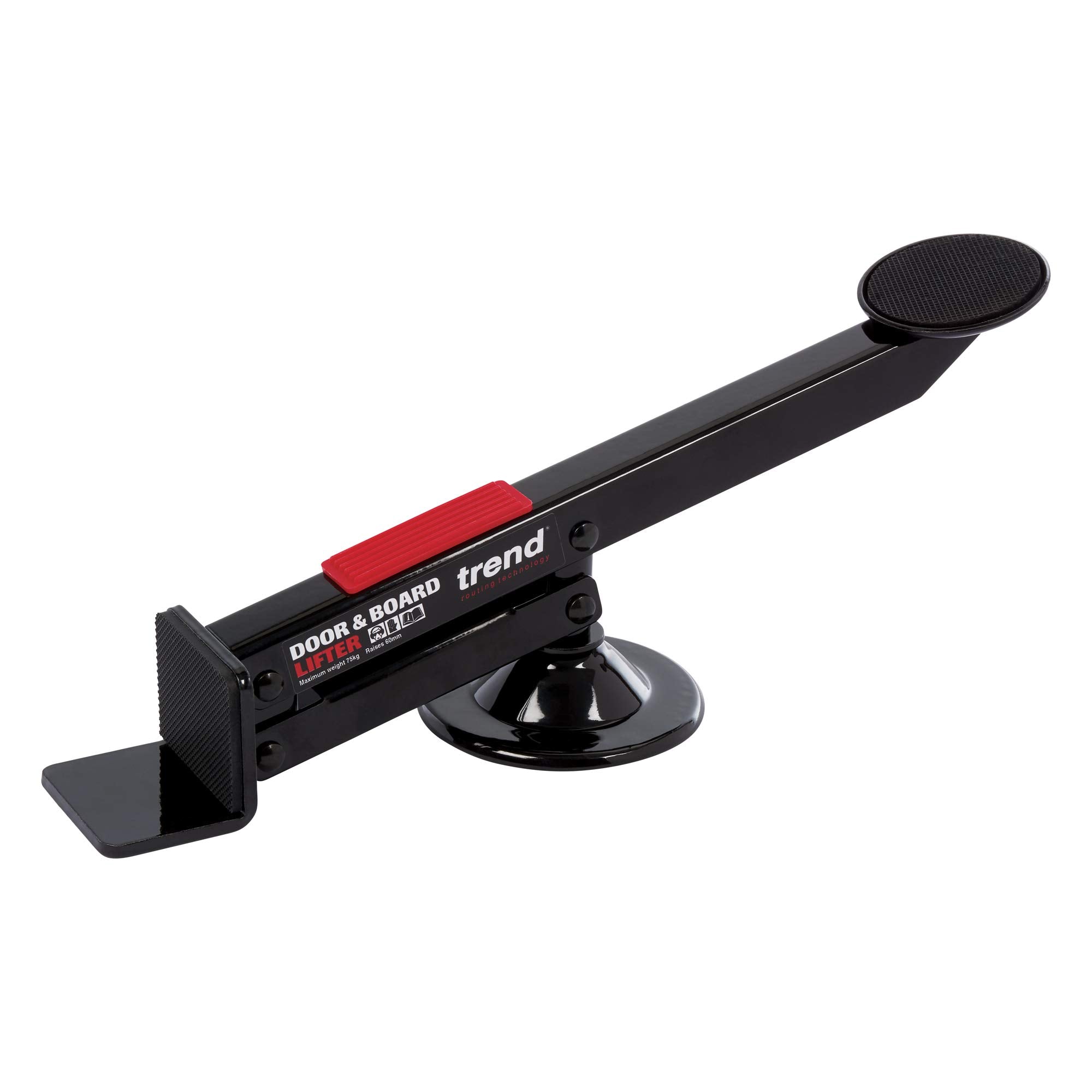 Trend Swivel-Type Door and Board Lifter – Hands-Free Tool in Black