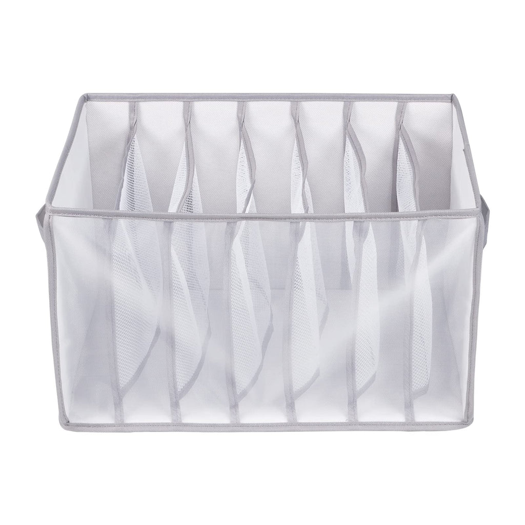 Univivi Large Clothes Drawer Organiser, 7 Grids, 4 pack - image 3