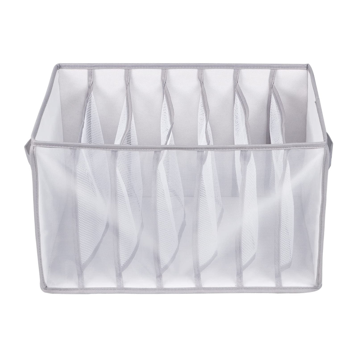 Univivi Large Clothes Drawer Organiser, 7 Grids, 4 pack - image 3