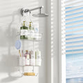 APLOP 3-Tier Hanging Shower Caddy | Rustproof Aluminum No-Drill Organizer