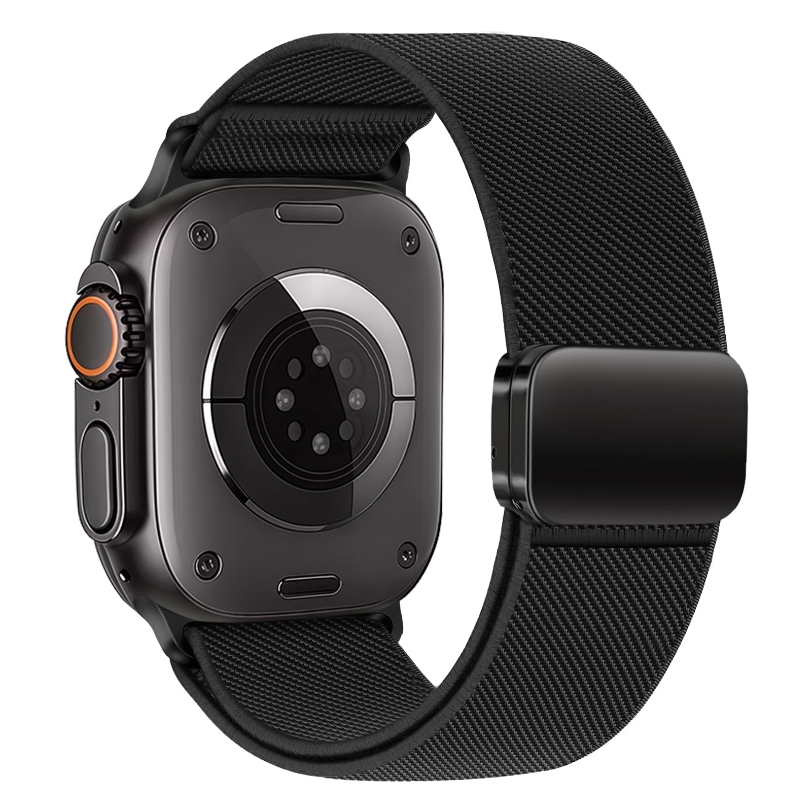 SOLOLUP Stretchy Magnetic Nylon Sport Band for Apple Watch Ultra 2/10/SE