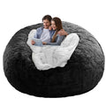 YudouTech Giant Bean Bag Chair Cover | Soft PV Velvet Washable Sofa Bed