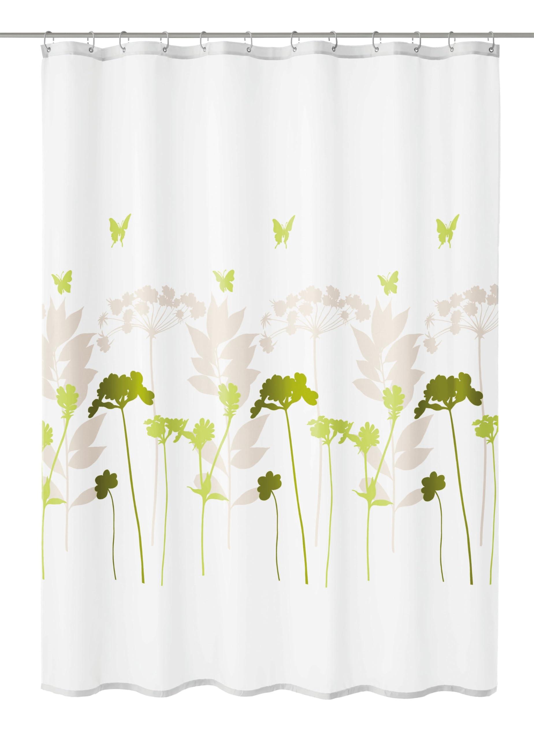 Kleine Wolke Barcelona Shower Curtain | 180x200cm Polyester Clover