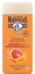 Le Petit Marseillais Organic Orange & Grapefruit Shower Gel - 650ml