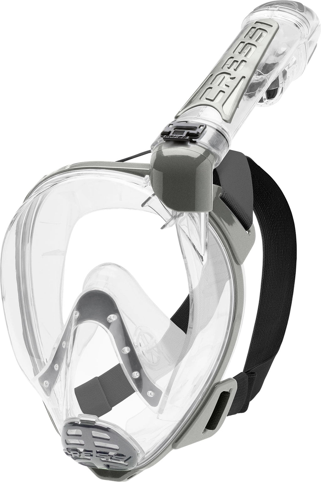 Cressi Duke Full Face Snorkel Mask – Anti-Fog Dry Snorkeling Gear