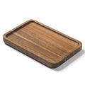 Acacia Wood Bathroom Vanity Tray | Toilet Tank Organizer