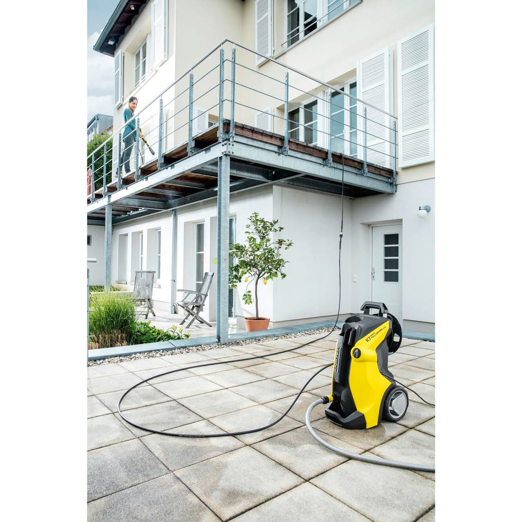 Karcher K3-K7 10m High Pressure Extension Hose - Black Textile Braided