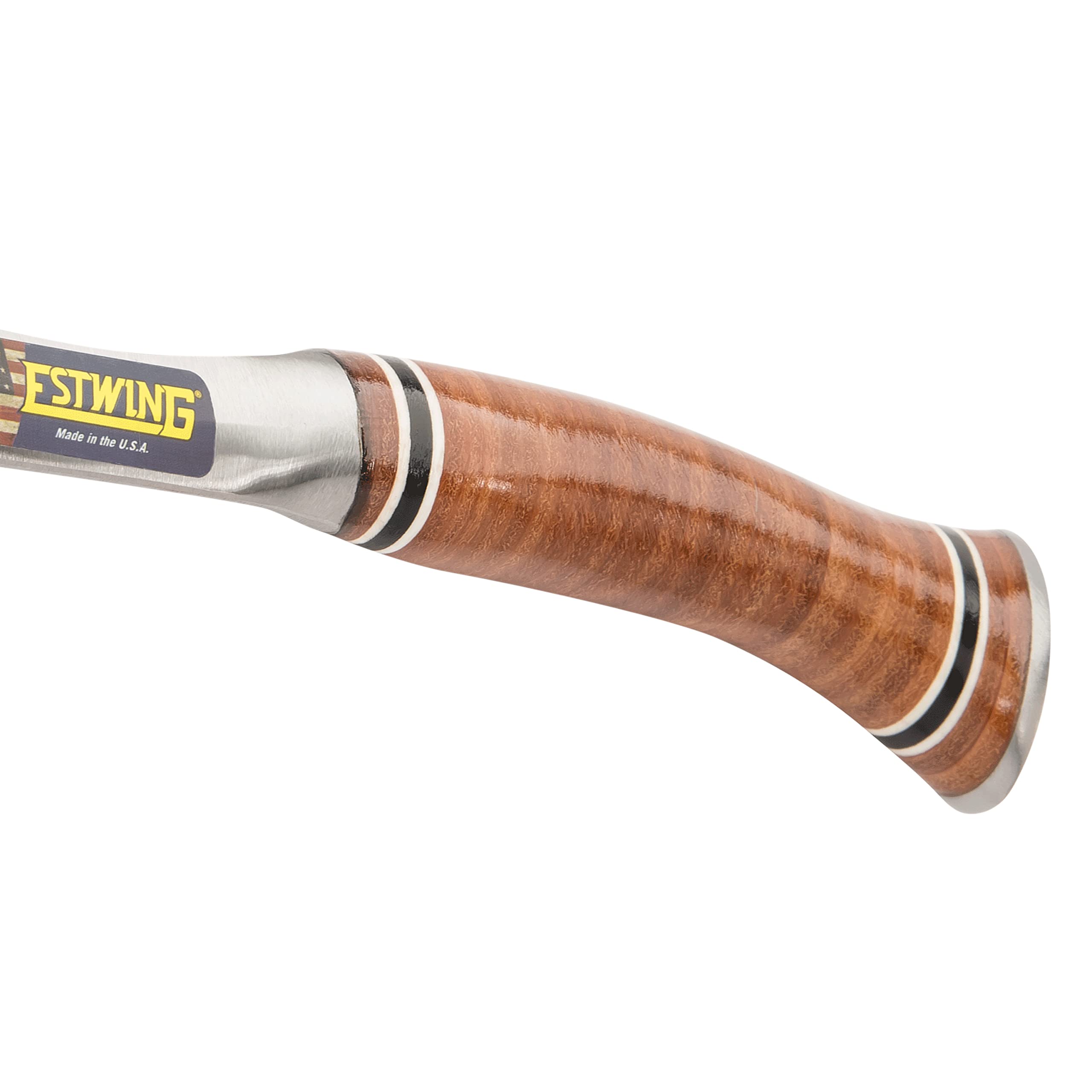 Estwing Sportsman's Axe – 12" Steel Hatchet with Genuine Leather Grip