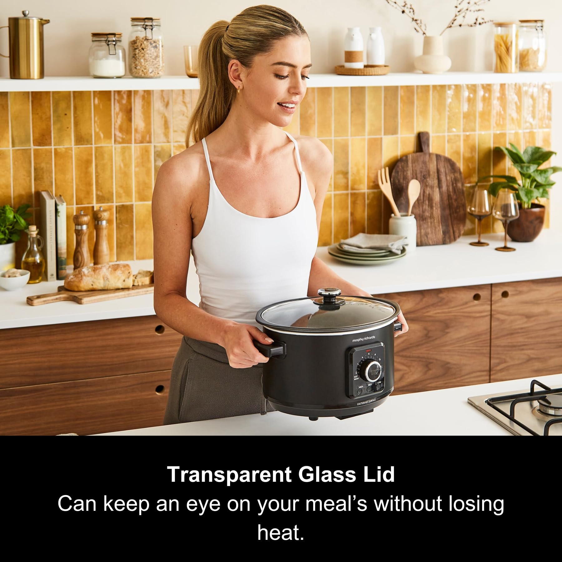 Morphy Richards 3.5L Easy Time Slow Cooker | Hob Proof & Keep Warm