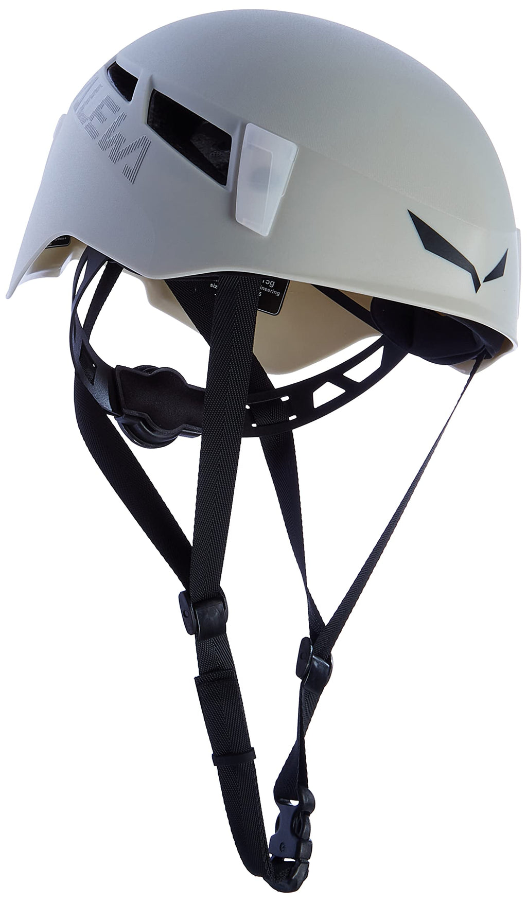 Salewa Pura Climbing Helmet – White ABS Hardshell Mountaineering Gear