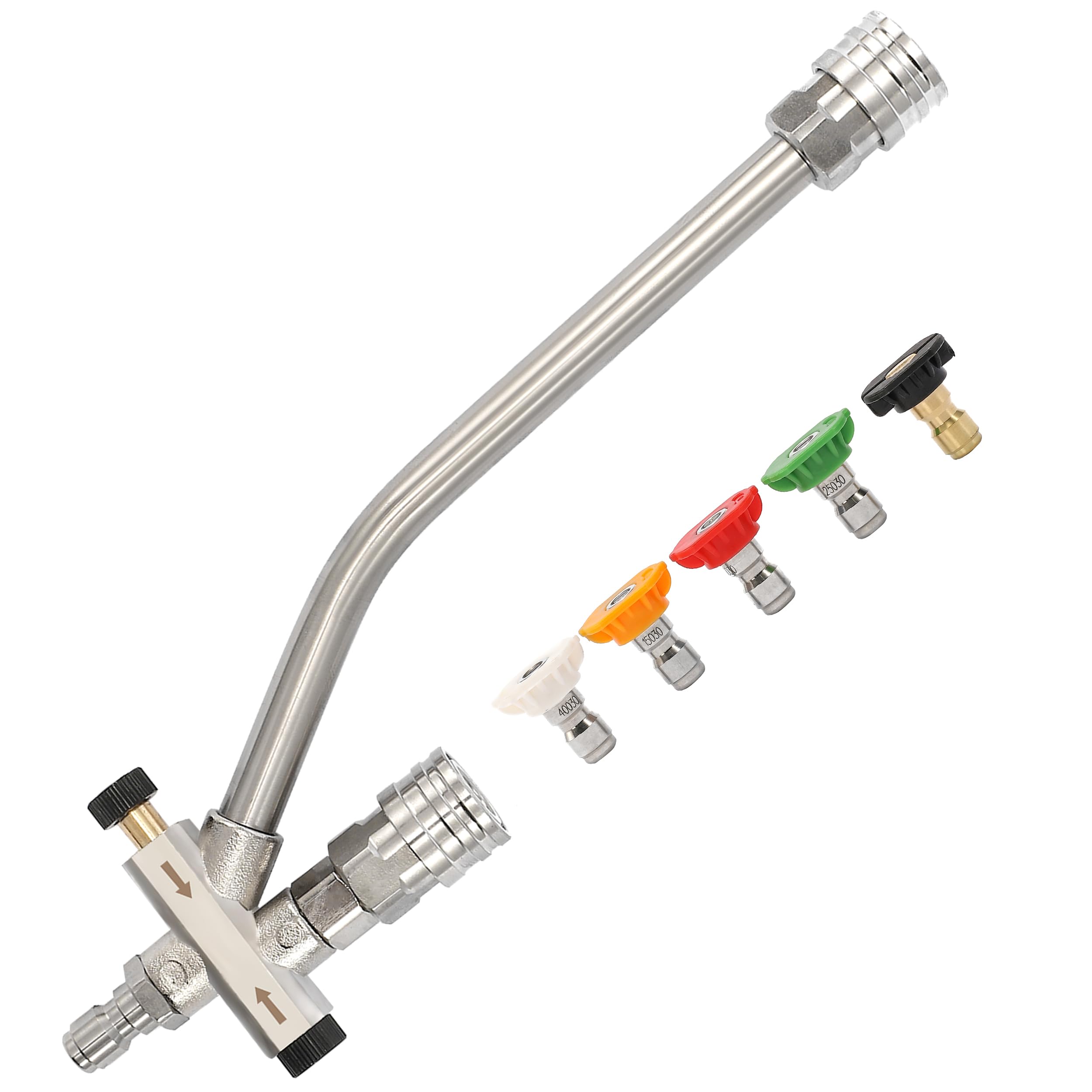 Tool Daily Foam Cannon Dual-Connector | Pressure Washer Double Tip Adapter
