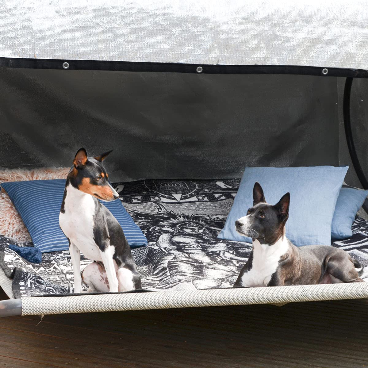 AMANKA 2x2m Aluminet Shade Cloth – 99% Sun Block Heat Reflective Net