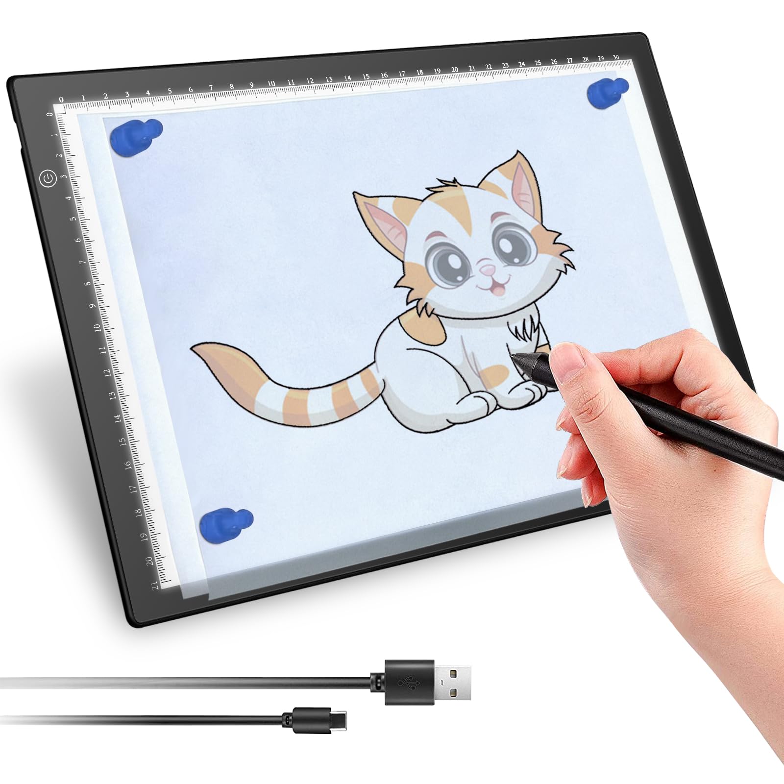UUCOLOR A4 LED Light Box – Ultra-Thin Tracing Pad for Diamond Painting