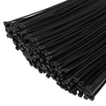 XINGO Black Nylon Cable Ties | 300mm x 4.8mm UV Resistant | 1000 Pack