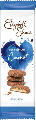 Elizabeth Shaw Coconut & Hazelnut Milk Chocolate Biscuits (10 x 140g)