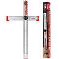 4-in-1 Woodworking Drilling Positioning Ruler & Cabinet Jig